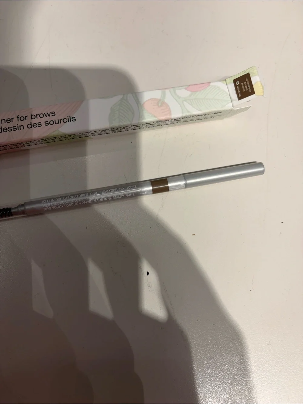Clinique Quickliner For BROWS Liner - 01 sandy blonde 100% Authentic - New